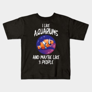 Aquaristic Fish Aquarist Funny Gift Kids T-Shirt